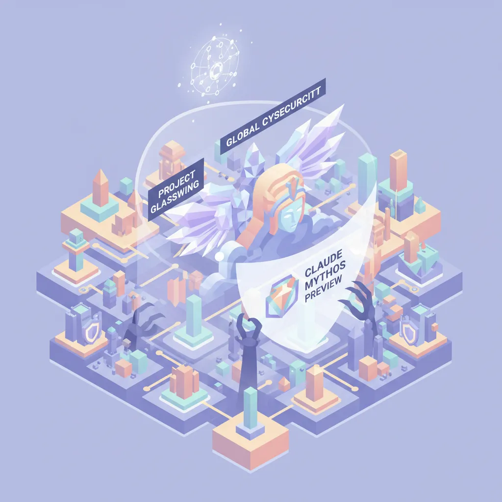 Anthropic y Project Glasswing: IA en Ciberseguridad - ilustracion