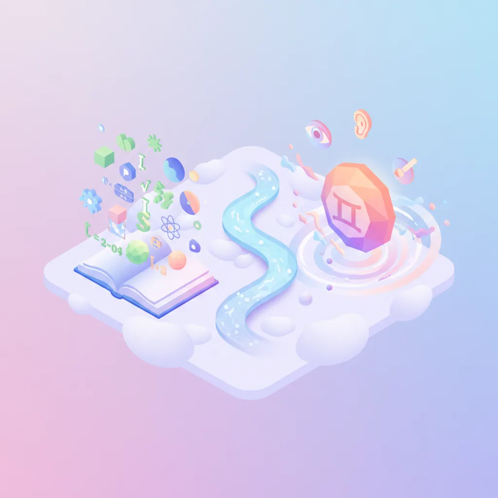 Gemini AI: Modelos 3D y Simulaciones Interactivas - ilustracion