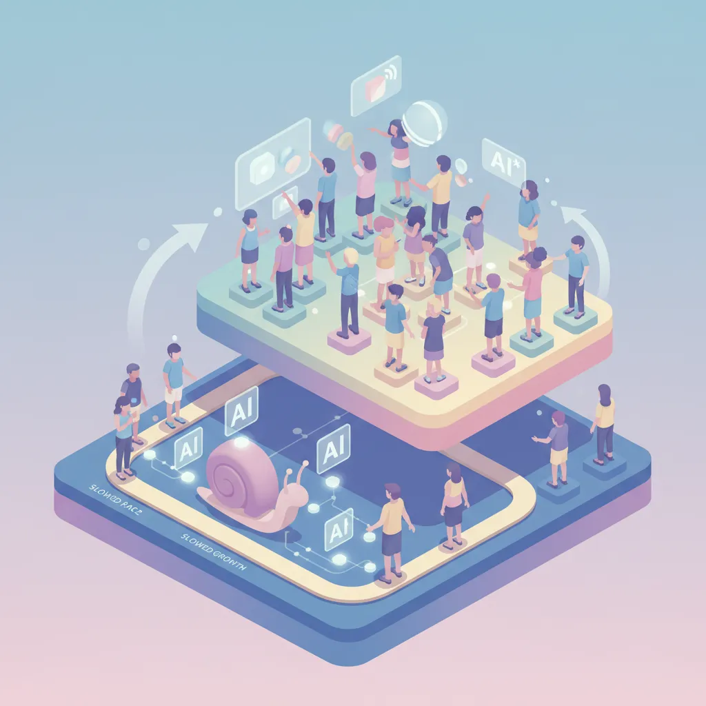 Gen Z y la IA: Reevaluación de una Relación Compleja - ilustracion