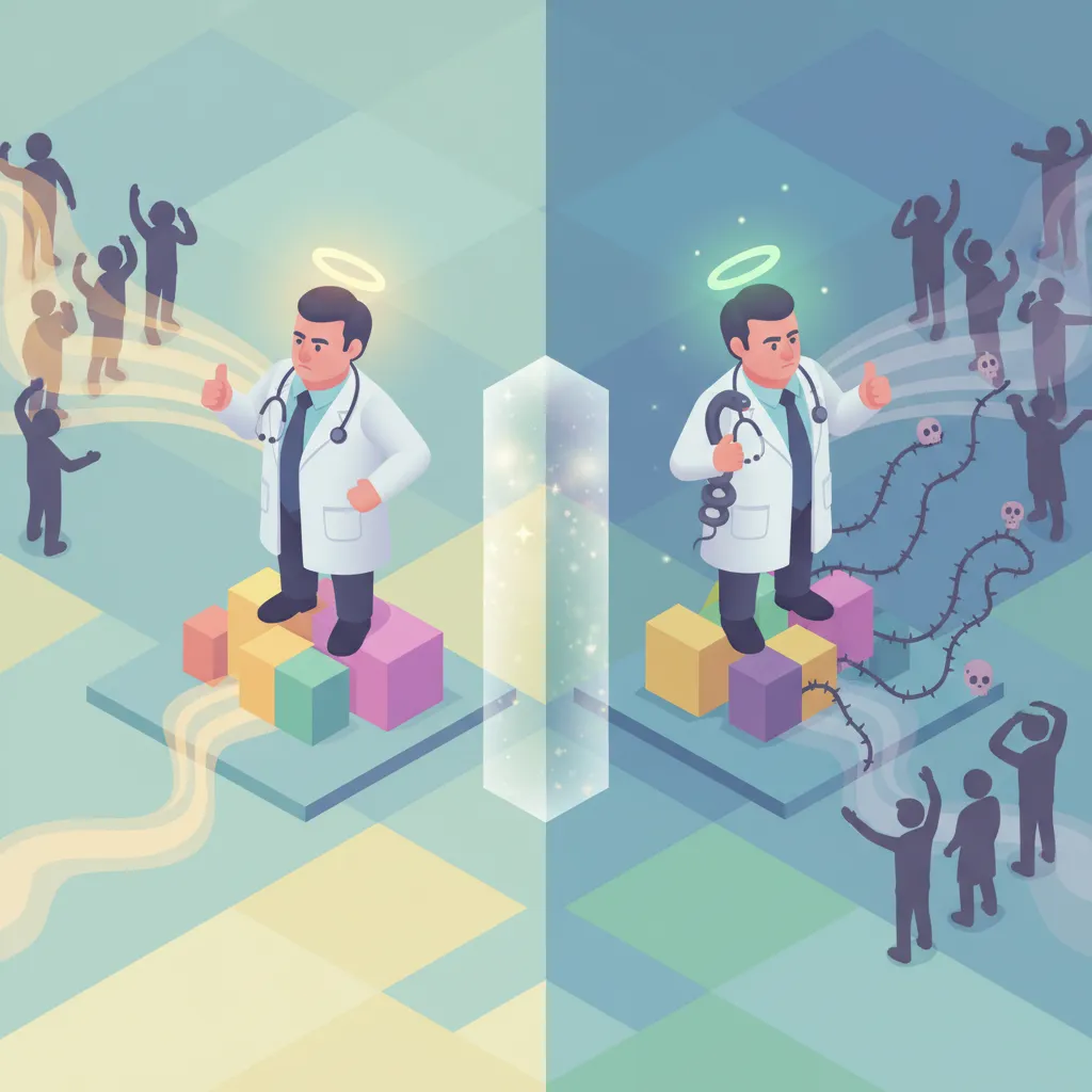 IA Generativa y Política: El Caso de las Imágenes de Trump - ilustracion