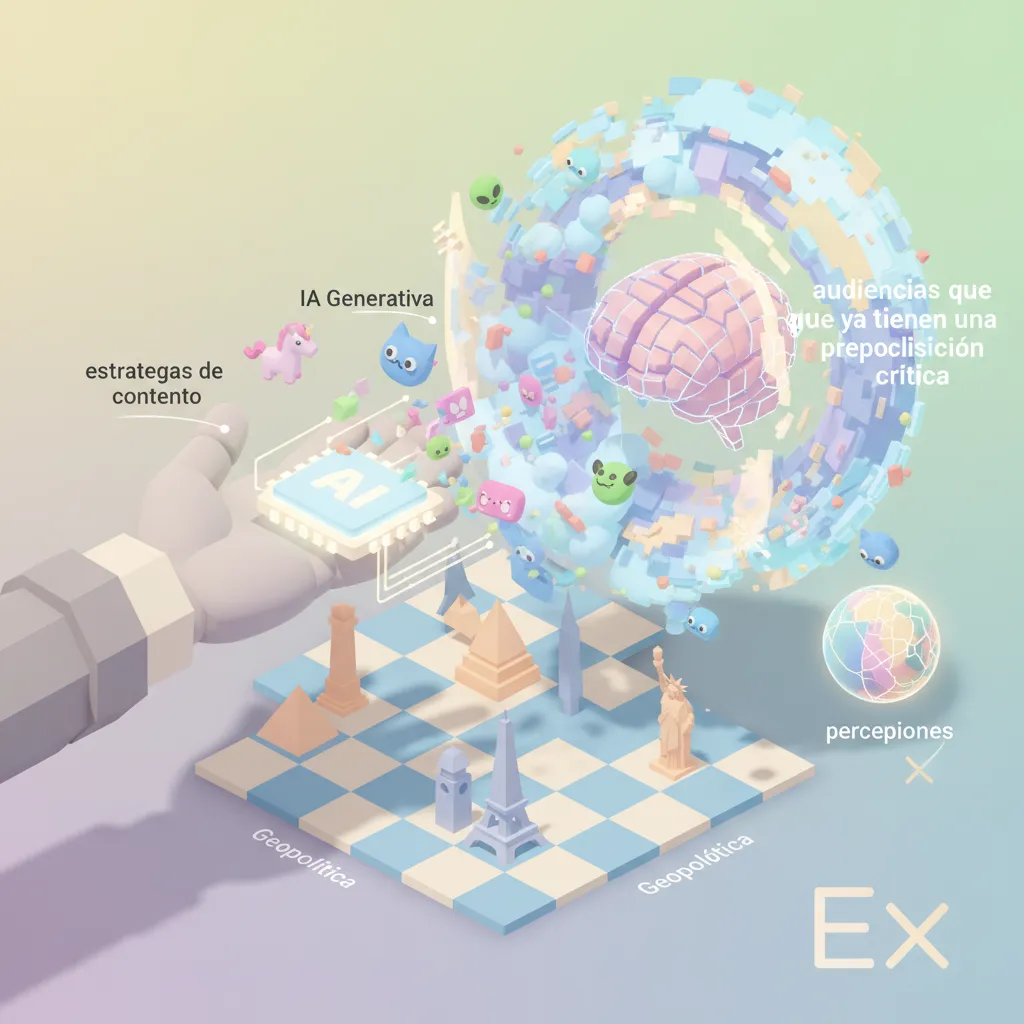 IA Generativa y Propaganda: El Caso Explosive Media - ilustracion