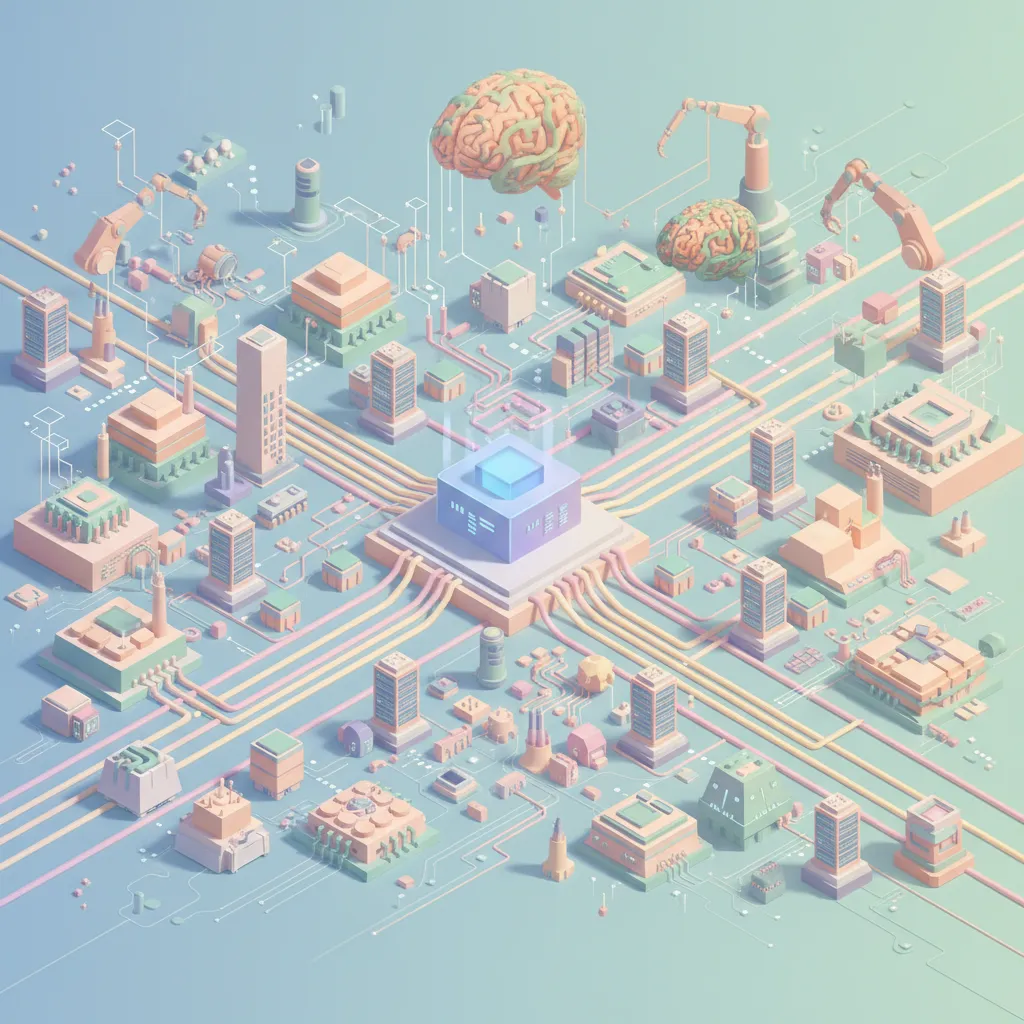 Intel y Terafab: La Colaboración para la Fábrica de Chips IA - ilustracion