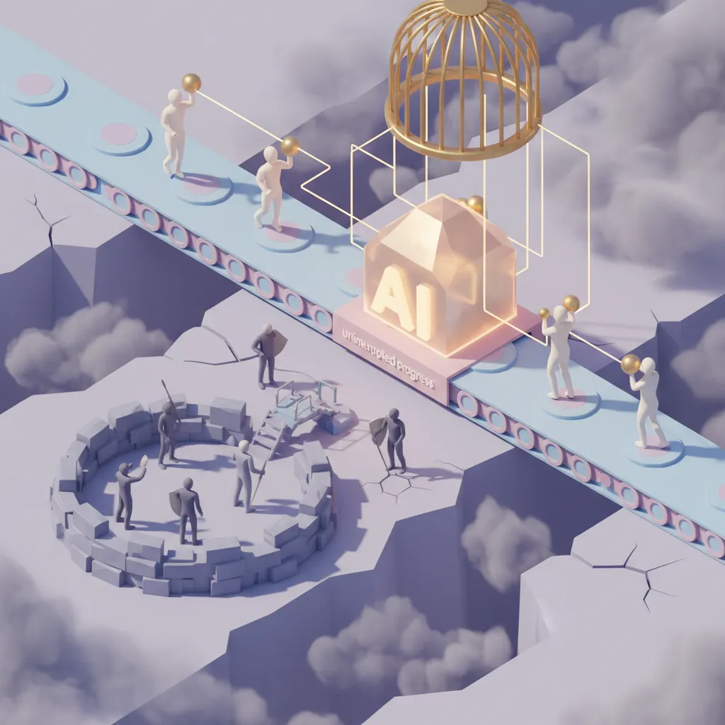 La Trampa de la IA es Inevitable: Análisis Crítico del Hype - ilustracion
